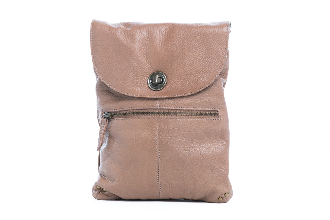 'Tayla' - Soft Leather Slimline Sling Bag